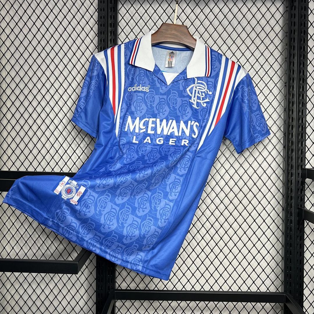 Rangers 199697 Maillot Domicile Retro miniature 3