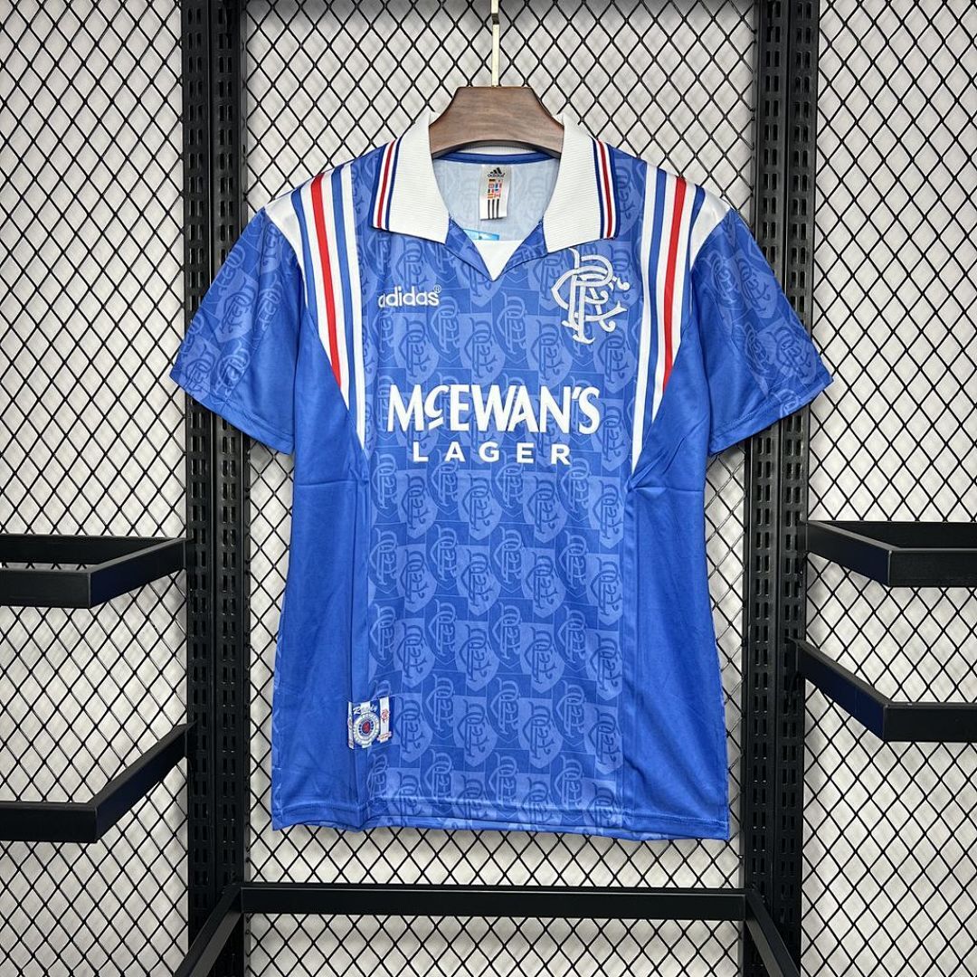 Rangers 199697 Maillot Domicile Retro
