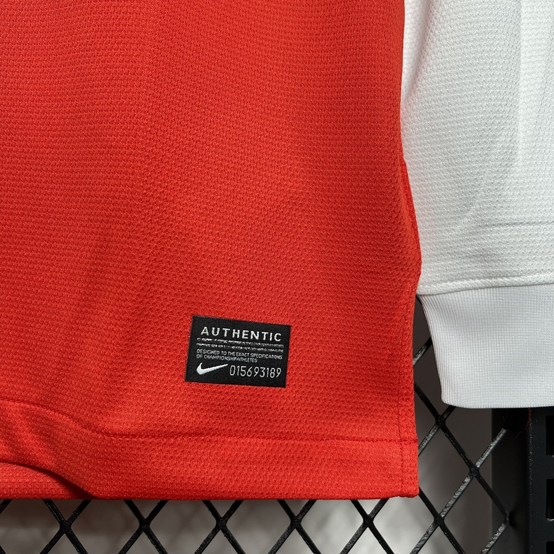 Arsenal Maillot Domicile Manches Longues Retro miniature 5