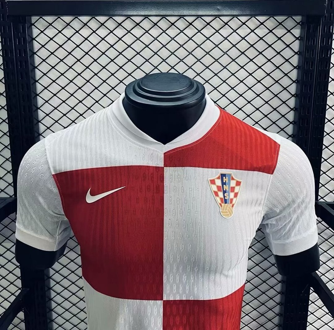 Croatie Maillot Domicile Version Joueur miniature 2