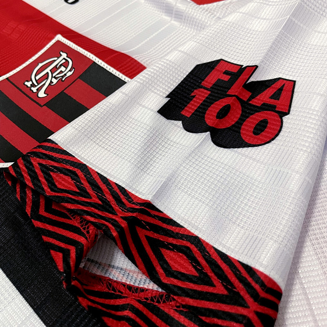 Flamengo Maillot Exterieur Retro 1995 miniature 5