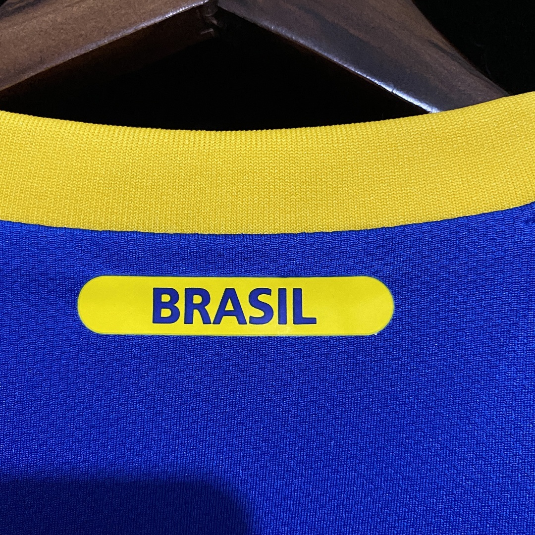 Bresil Maillot Exterieur Retro 2010 miniature 3