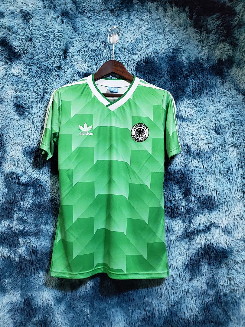 Allemagne Maillot Exterieur Retro 1988