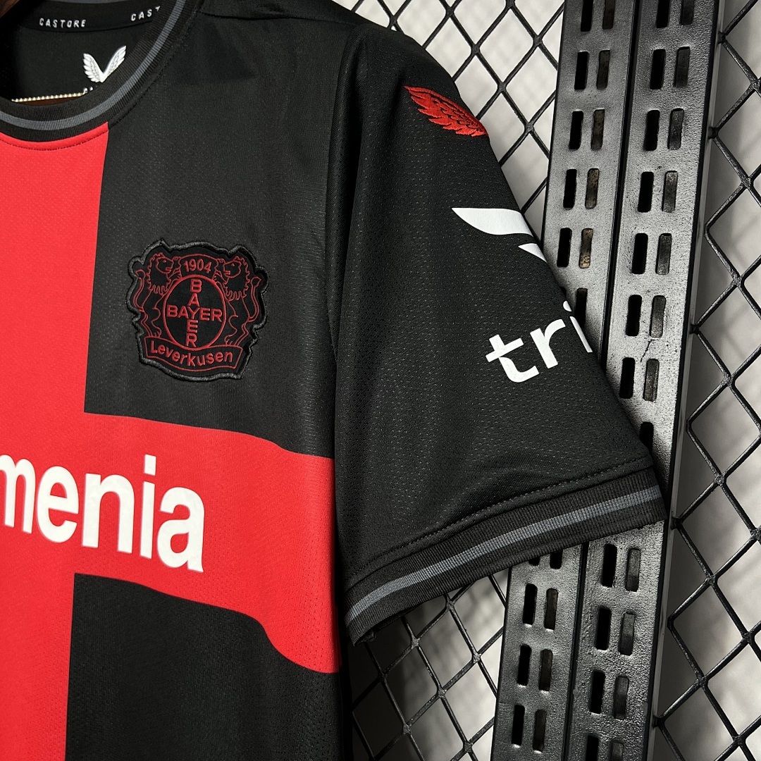 Bayer Leverkusen 2023-2024 Maillot Domicile miniature 4