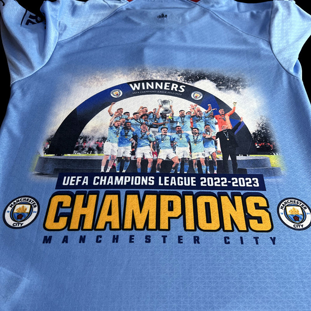 Manchester City Maillot Domicile Version Joueur Edition Speciale miniature 9