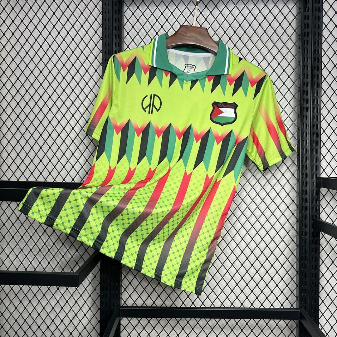 Cd Palestino 2024-2025 Hypepeace Joint Edition Maillot Domicile Retro miniature 6