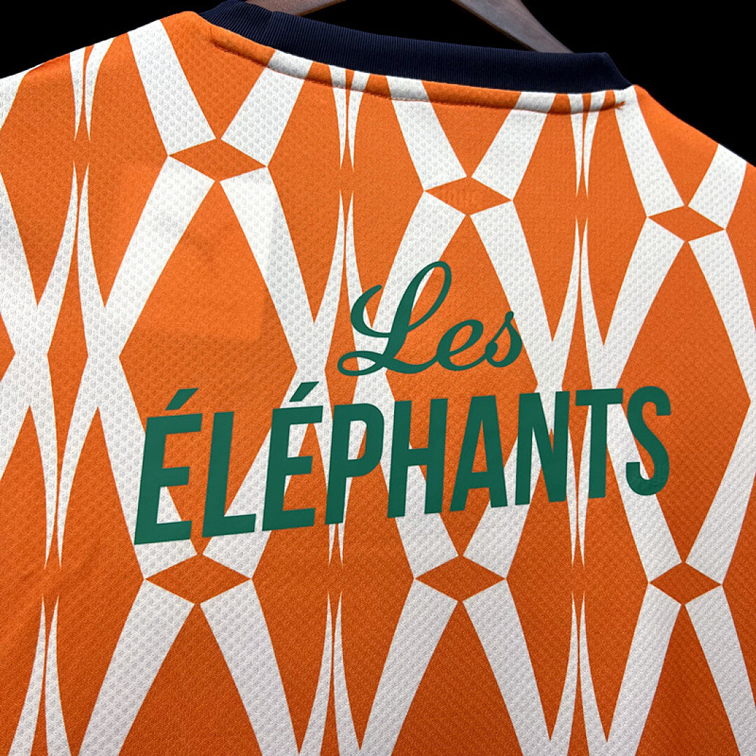 2324 Ivory Coast Maillot Domicile miniature 7