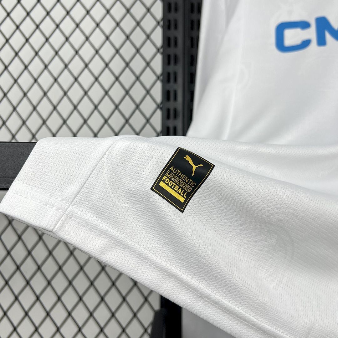 Olympique de Marseille Maillot Domicile Manches Longues 2025-2026 miniature 4