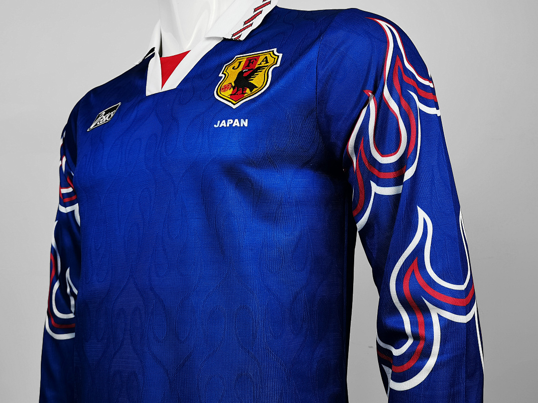 Japon Maillot Domicile Manches Longues Retro 1998-1999 miniature 4