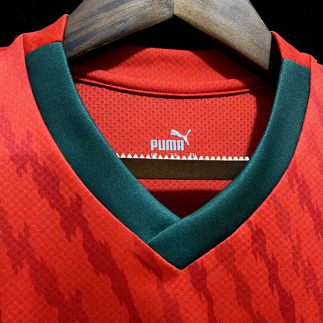 Maroc Maillot Domicile miniature 3