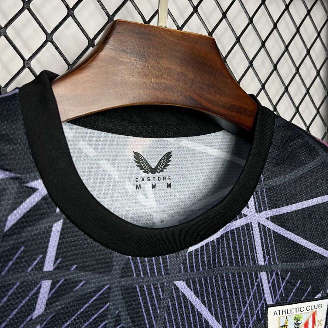 Athletic Bilbao 2024-2025 Castore Cup Matchday Lavender Maillot Domicile miniature 3