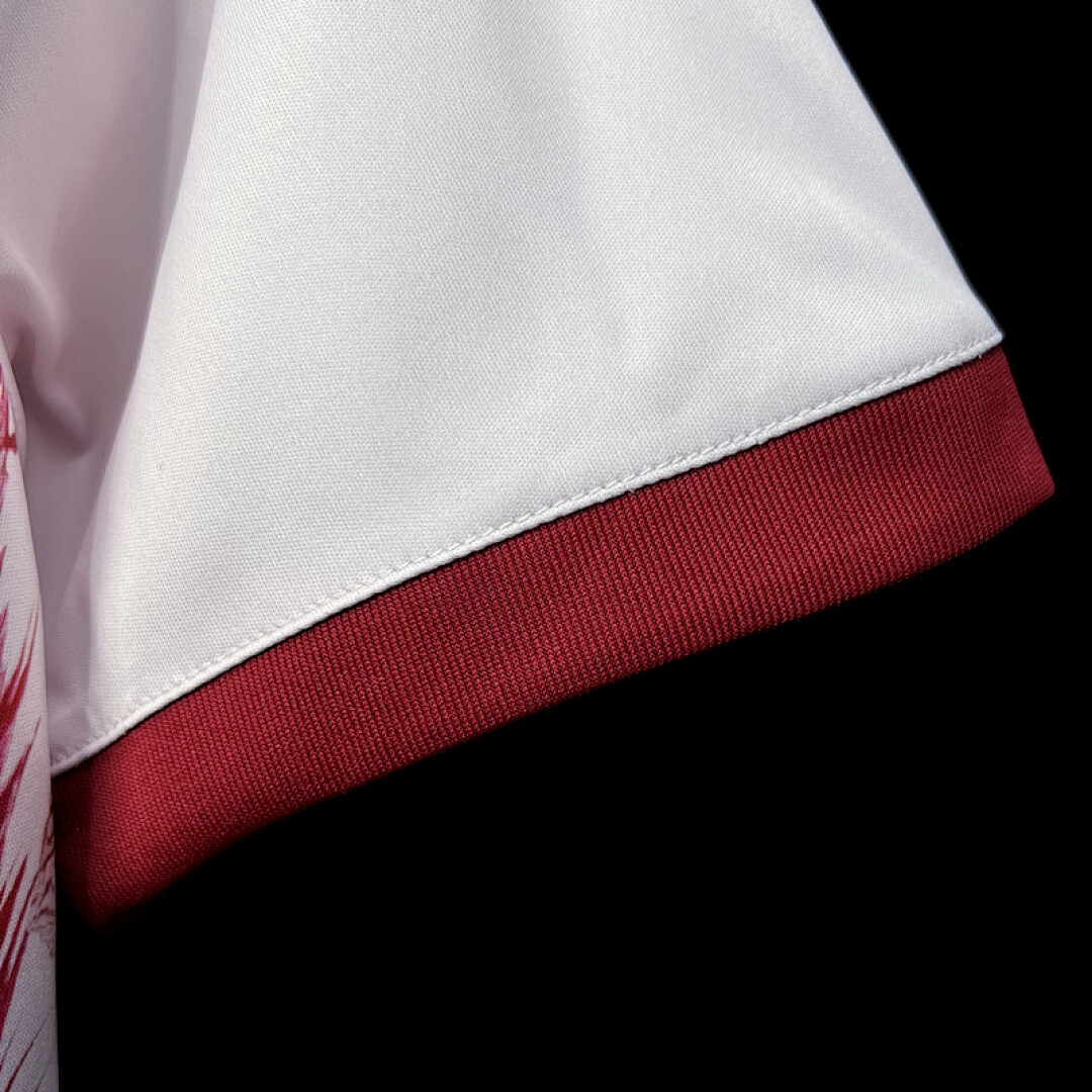 2324 Japanese Rose White S Xxl Maillot Domicile miniature 6