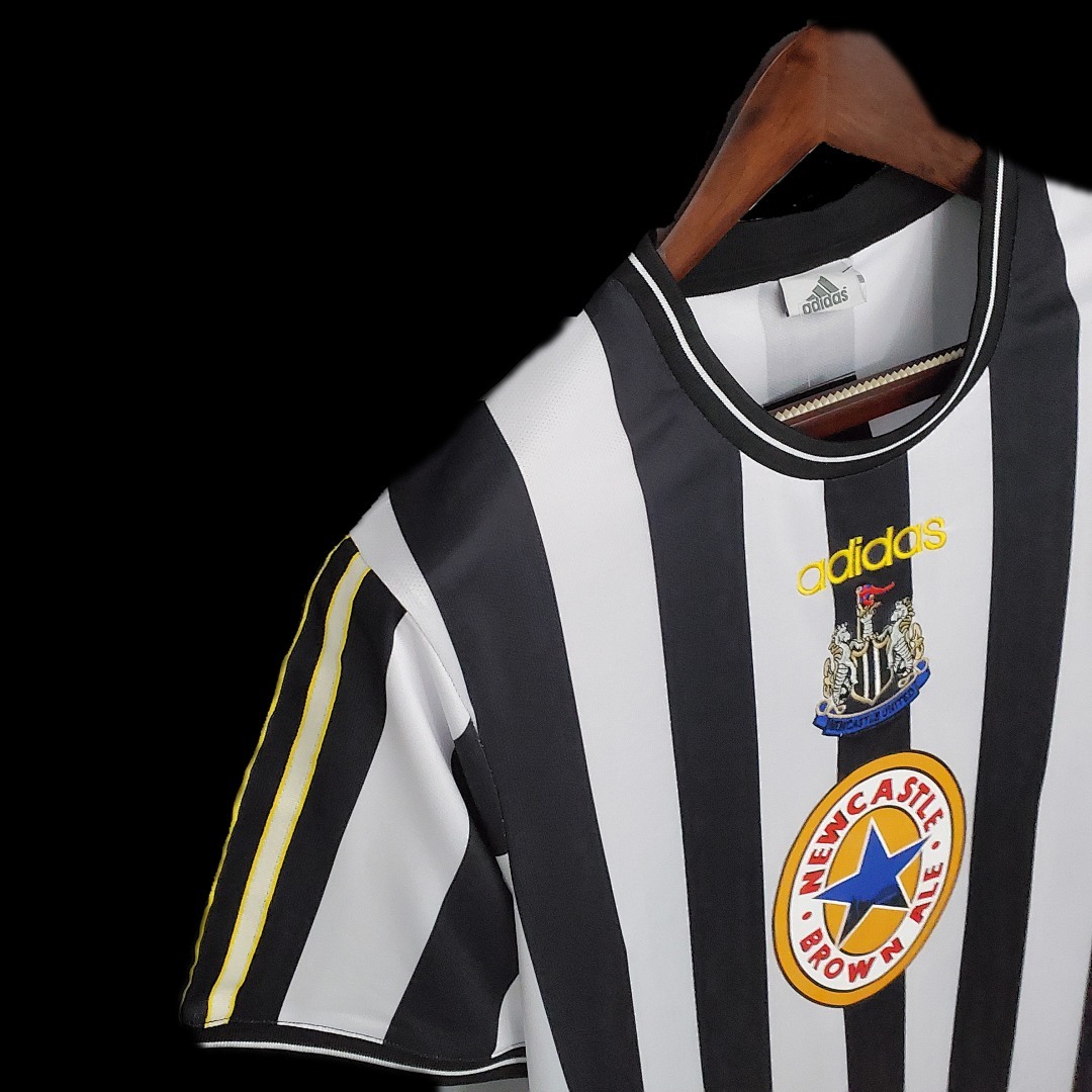 Newcastle Maillot Domicile Retro 1997-1999 miniature 4