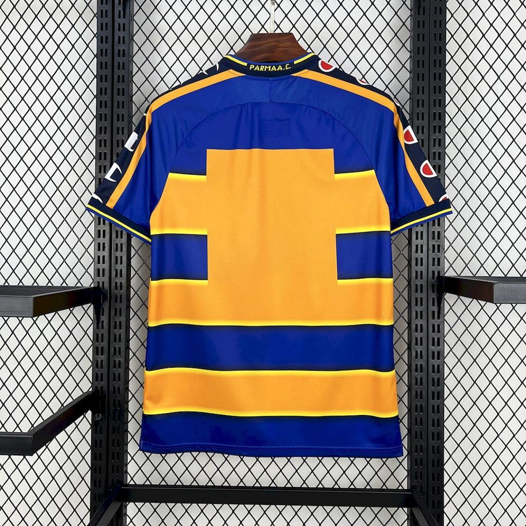 Parma Calcio 2001-2002 Maillot Domicile Retro miniature 7
