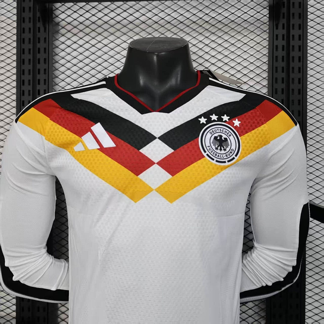 Allemagne Maillot Domicile Version Joueur Manches Longues 2026 miniature 7