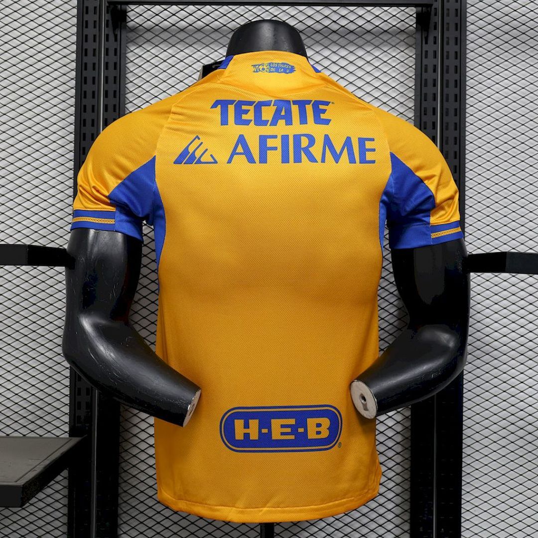 Tigres Uanl 2025-2026 Maillot Domicile Version Joueur miniature 2