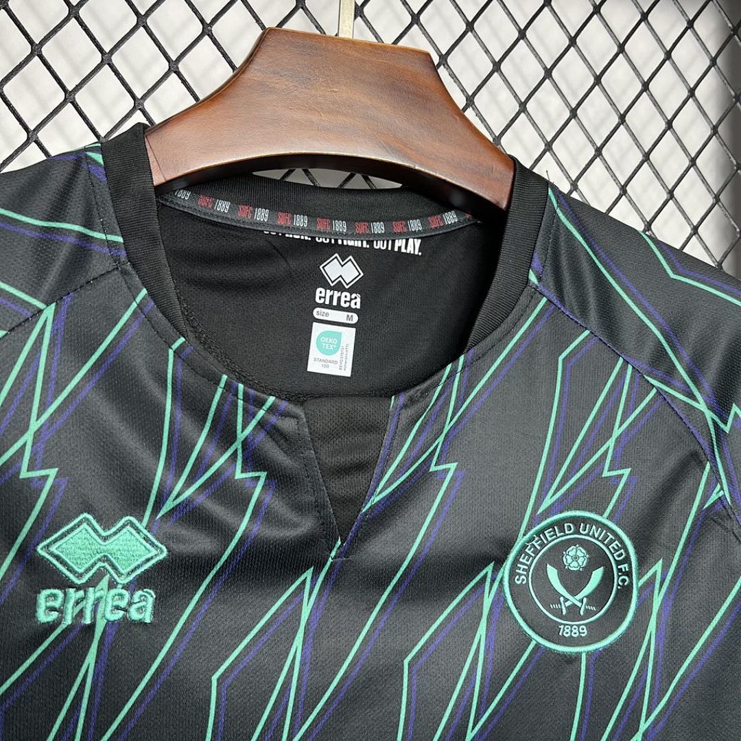 Sheffield United F C 2024-2025 Maillot Exterieur miniature 4