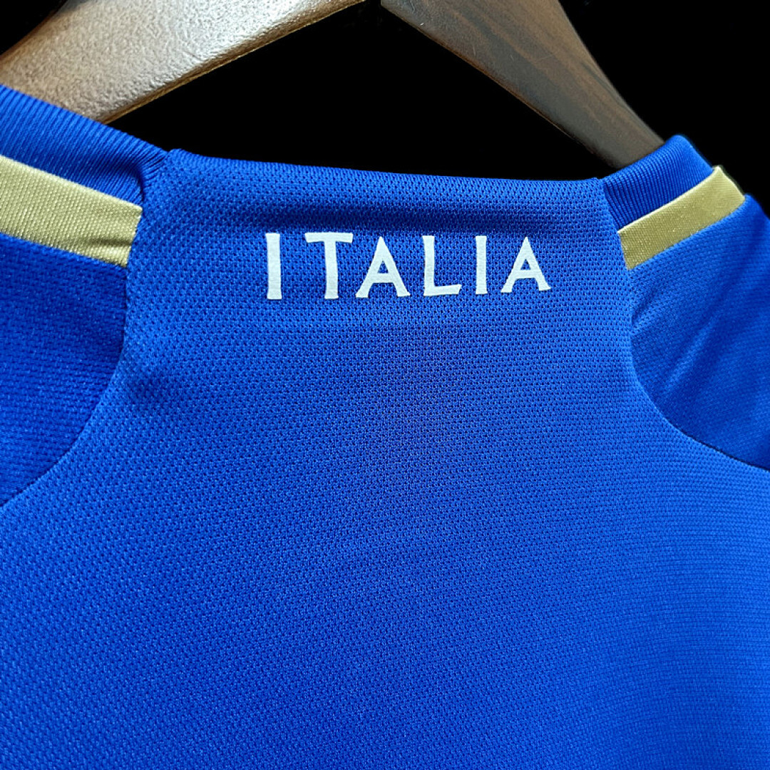 Italie Maillot Domicile Manches Longues miniature 7