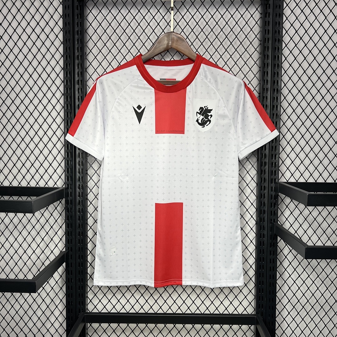 Georgia 2024-2025 Euro Maillot Domicile miniature 2