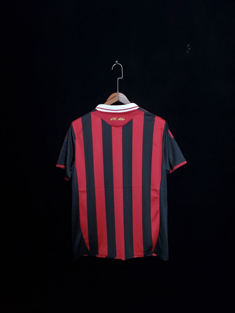 AC Milan Maillot Domicile Retro 2009-2010 miniature 2