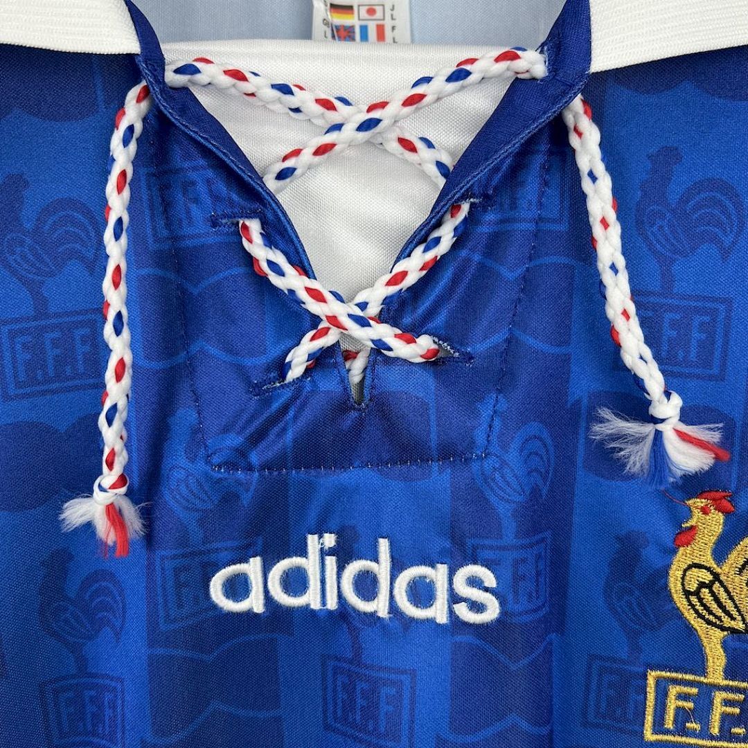 France Maillot Domicile Retro 1996 miniature 11