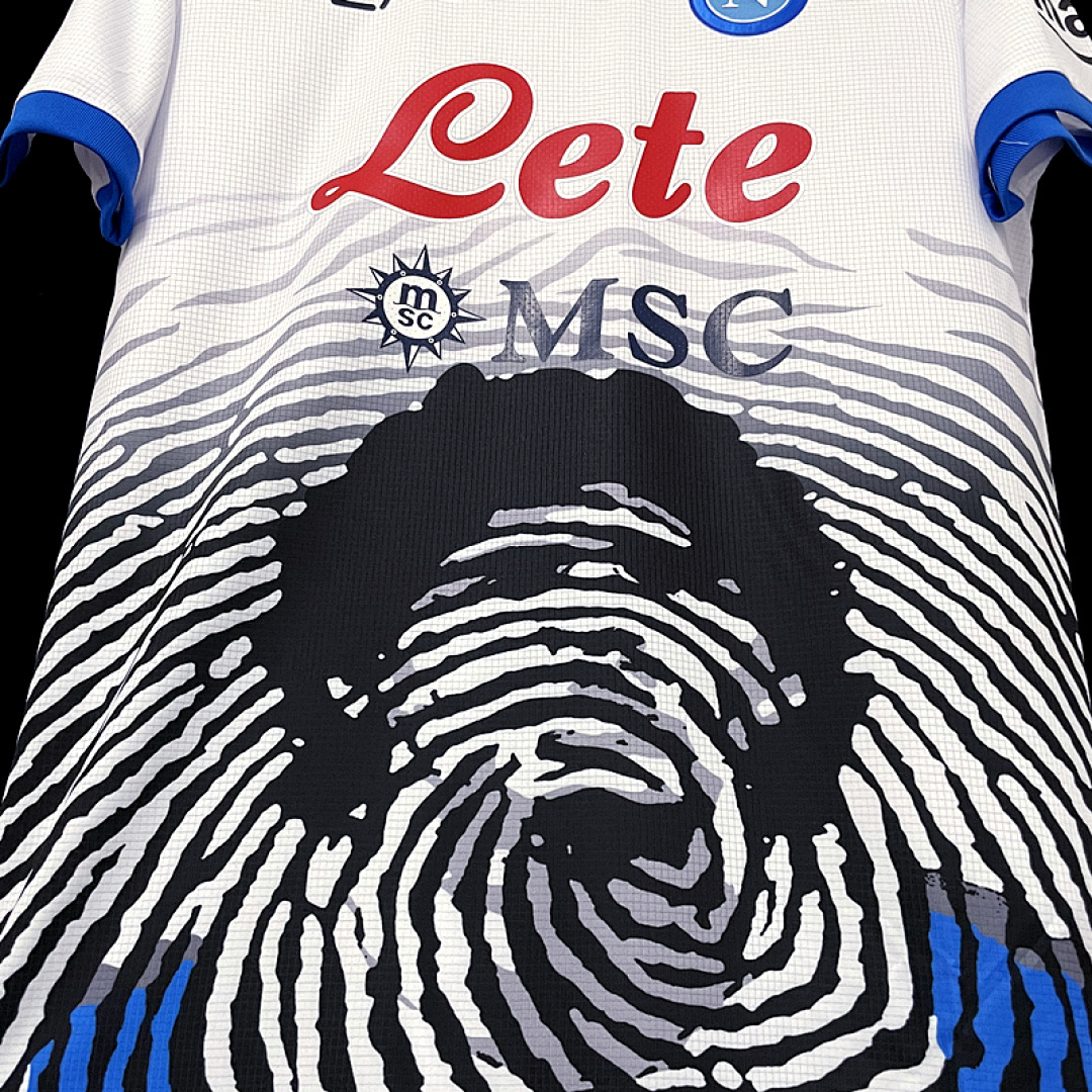 2122 Naples X Naradora Commemorative Edition White S Xxl Maillot Domicile Edition Speciale miniature 4