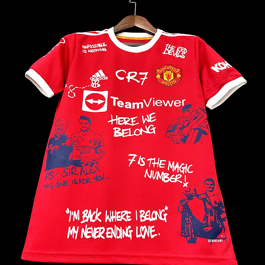 2122 M U Ronaldo Special Edition S Xxl Maillot Domicile Edition Speciale miniature 5