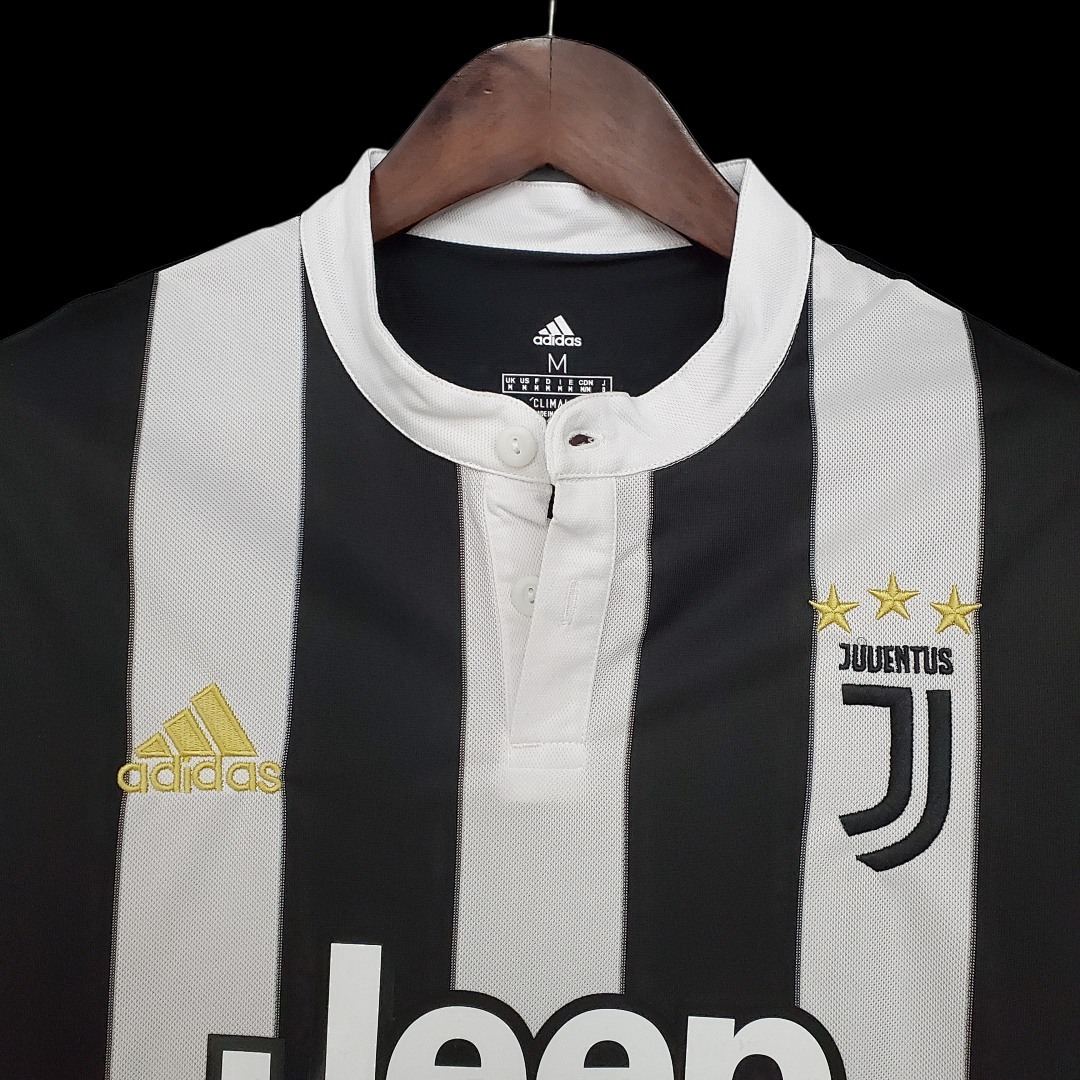 Juventus Maillot Domicile Retro 2017-2018 miniature 4