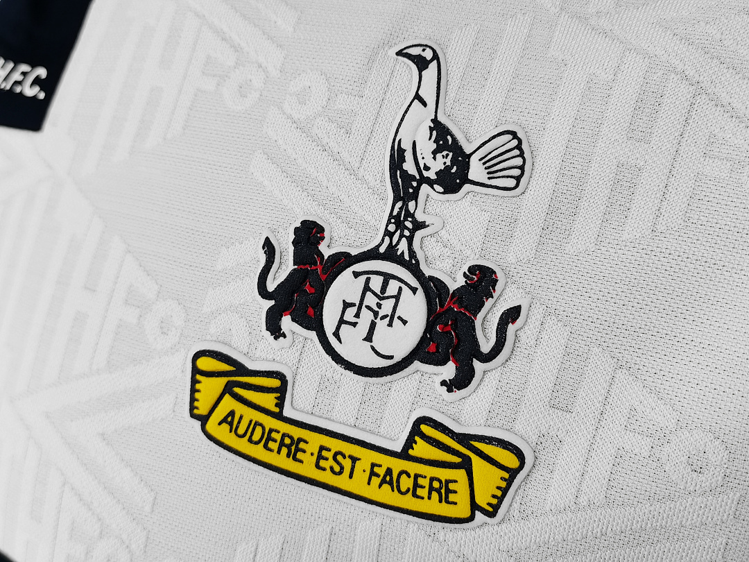 Tottenham Maillot Domicile Retro 1990 miniature 6