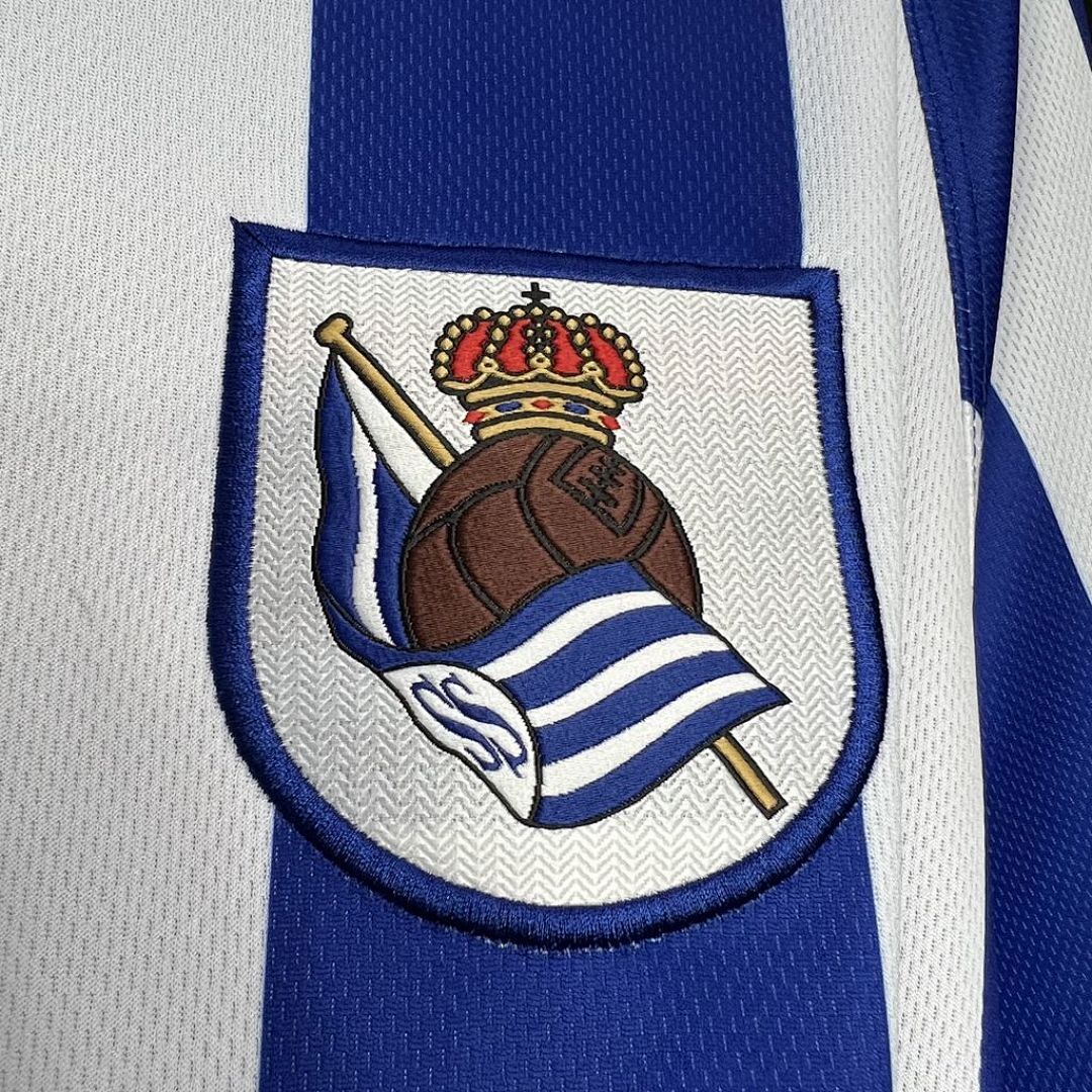 Real Sociedad 2002-2003 Maillot Domicile Retro miniature 5