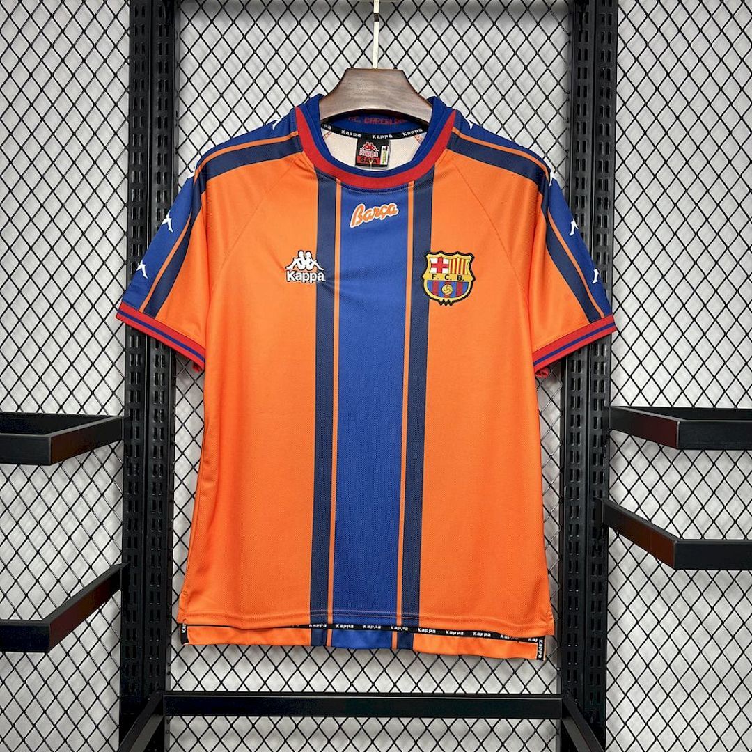 FC Barcelone Maillot Exterieur Retro 1997 miniature 2