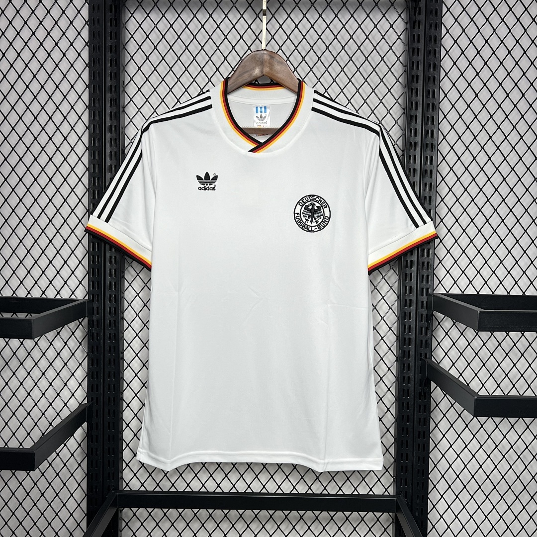 Allemagne Maillot Domicile Retro 1986 miniature 3