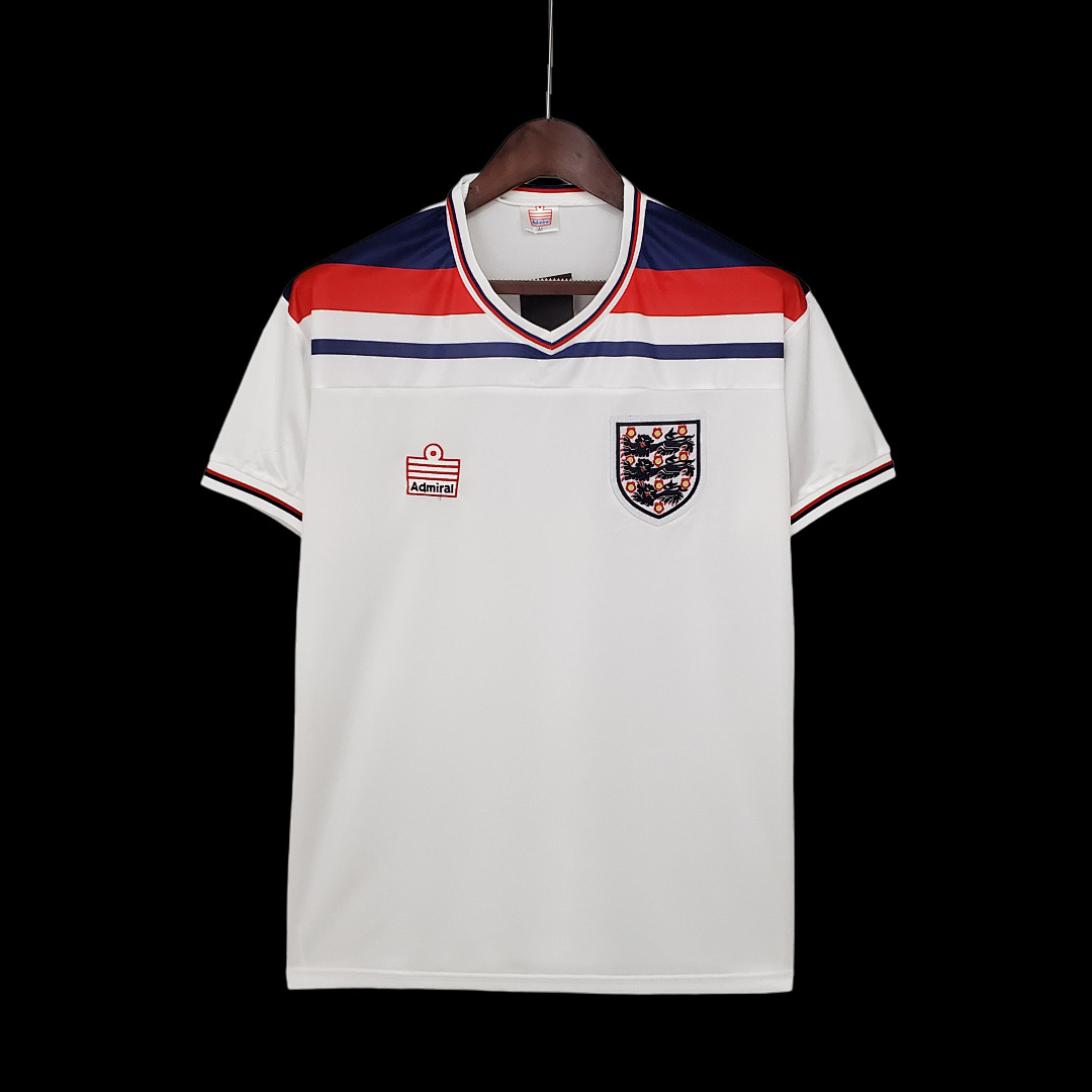Angleterre Maillot Domicile Retro 1982