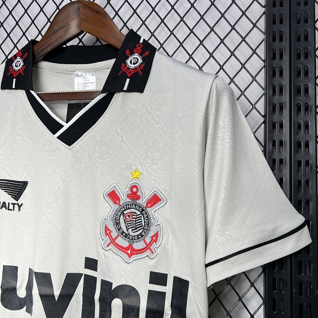 Corinthians Maillot Domicile Retro 1996 miniature 3