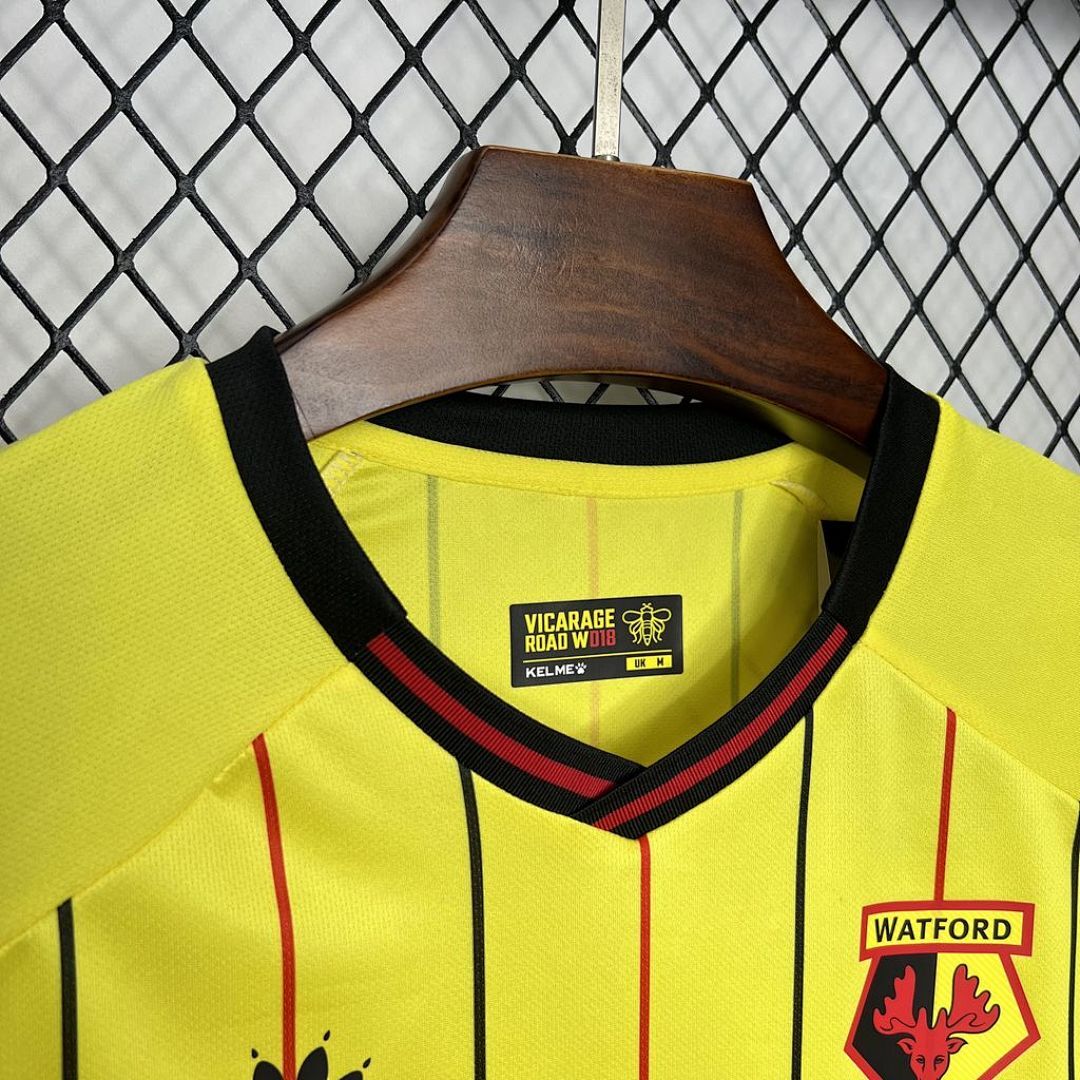 Watford F C 2024-2025 Maillot Domicile miniature 4