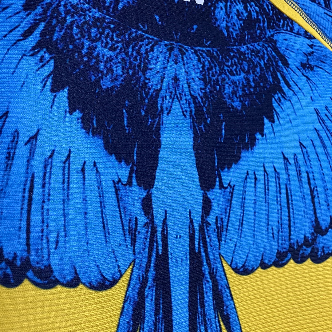 Kappa Marcelo Burlon Naples Joint Edition Yellow S 2Xl Maillot Domicile miniature 6