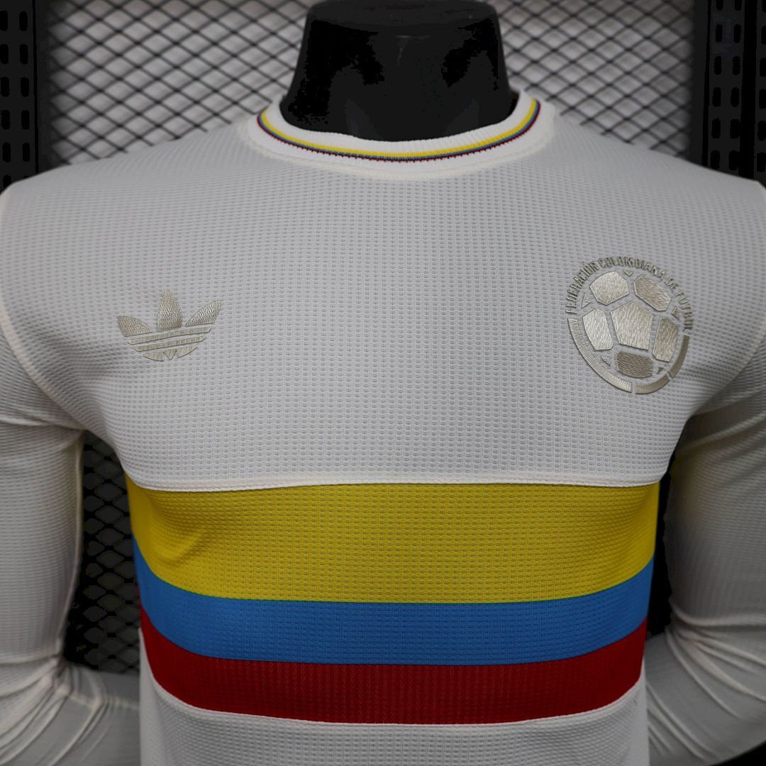 Colombie Maillot Domicile Version Joueur Manches Longues Edition Speciale miniature 9