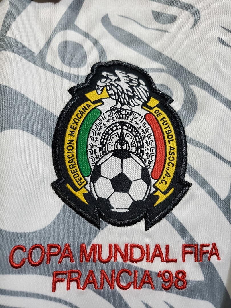 Mexique Maillot Exterieur Retro 1998 miniature 5