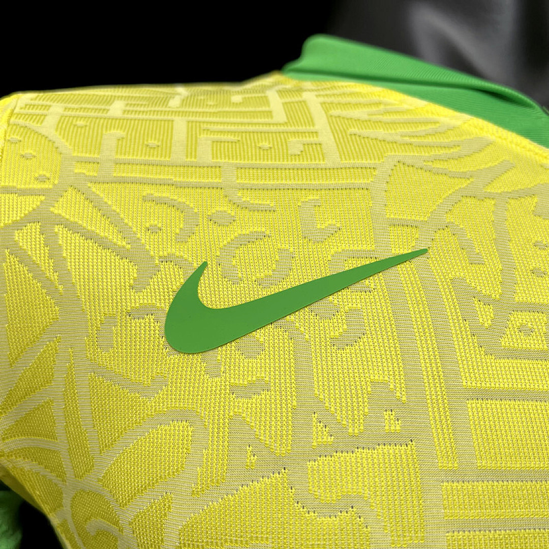 Bresil Maillot Domicile Version Joueur miniature 9