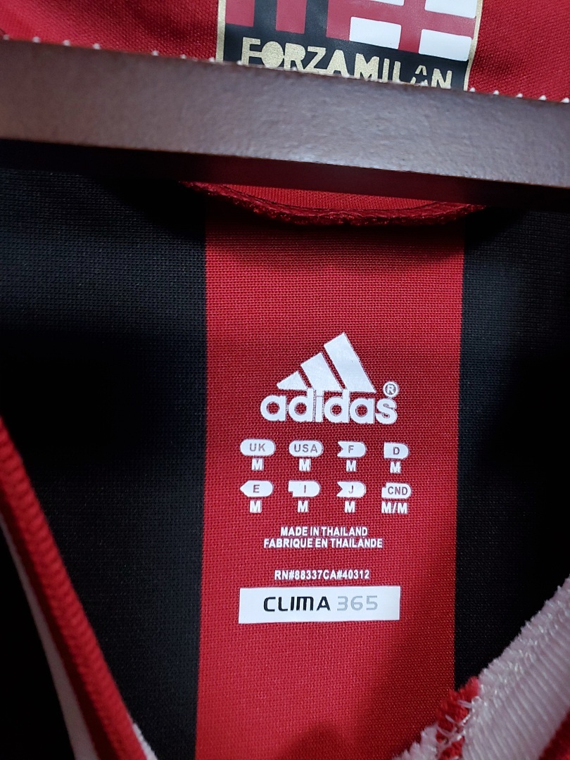 AC Milan Maillot Domicile Retro 2009-2010 miniature 5