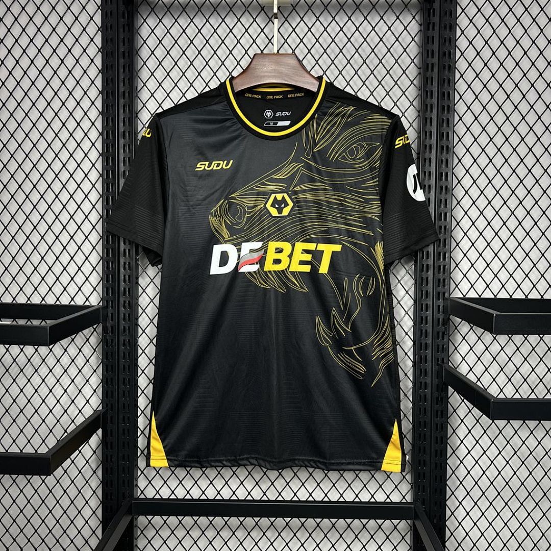 Wolves 2024-2025 Maillot Exterieur miniature 2