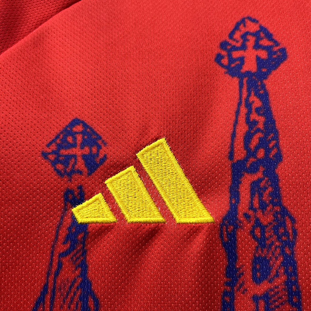 2324 Spanish Holy Family Cathedral S Xxl Maillot Domicile miniature 6