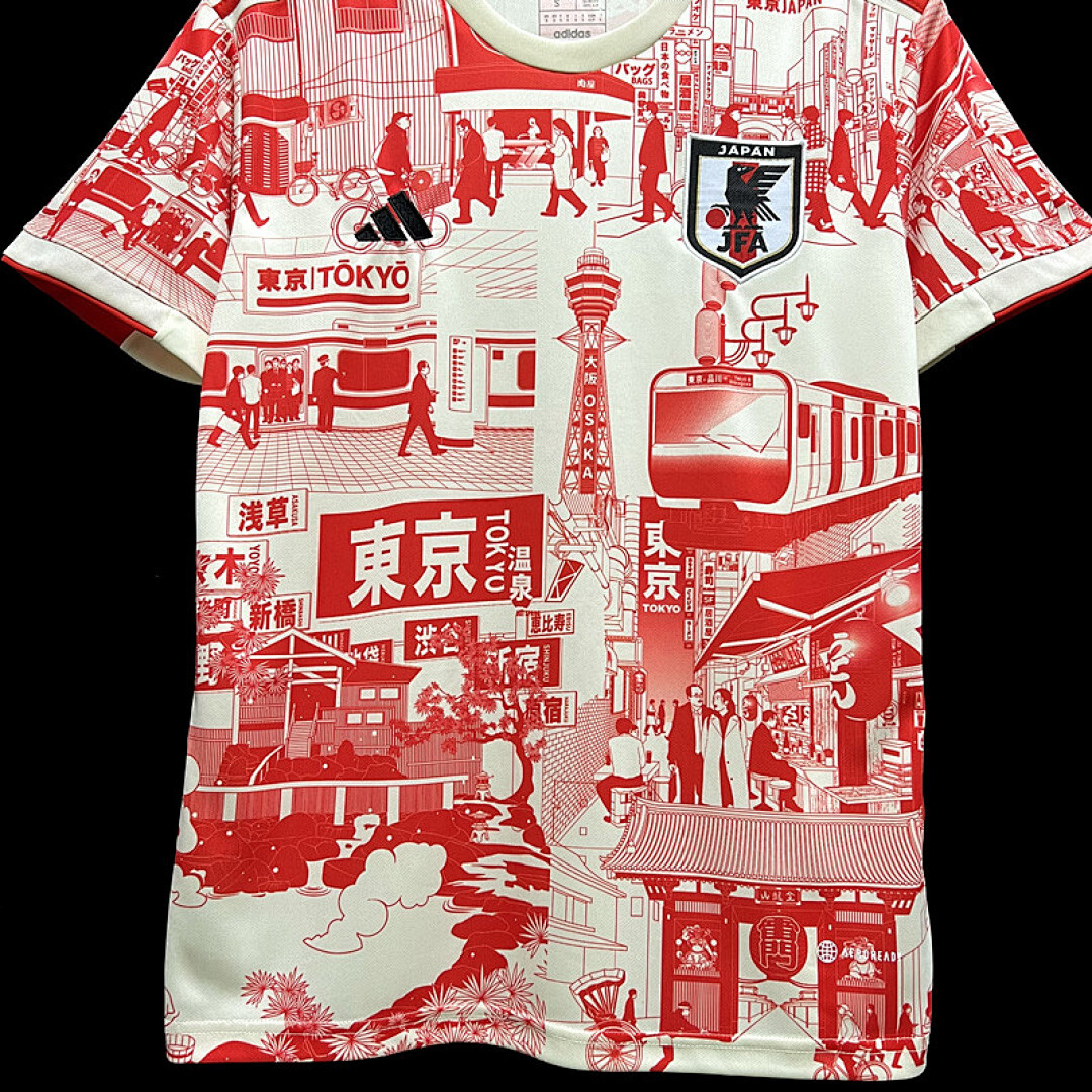 2324 Japanese Urban S Xxl Maillot Domicile miniature 4