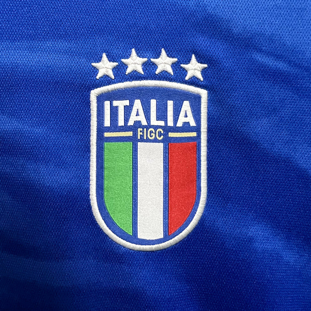 Italie Maillot Domicile Manches Longues miniature 2