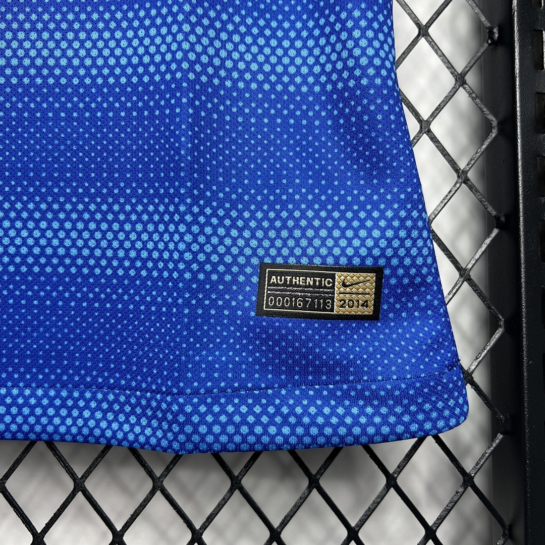 Bresil Maillot Exterieur Retro 2014 miniature 3