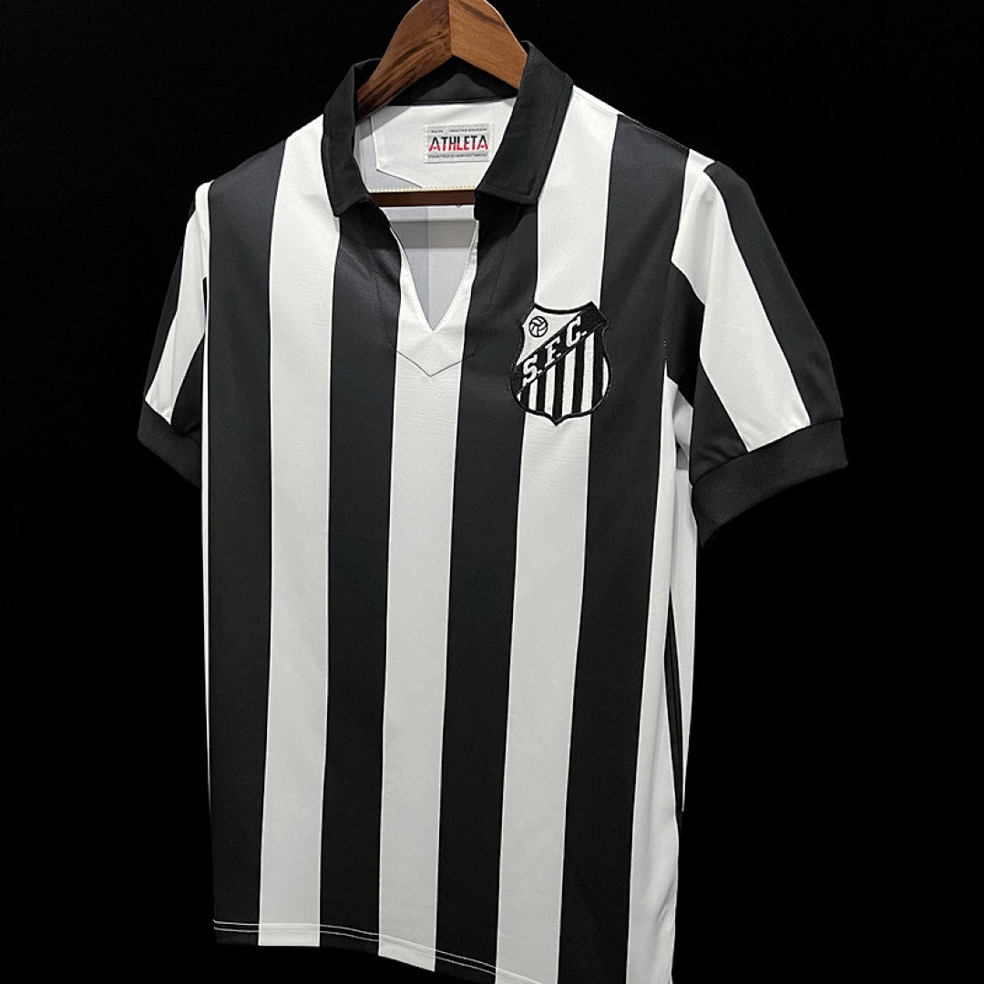 Santos Maillot Domicile Retro 1958 miniature 5
