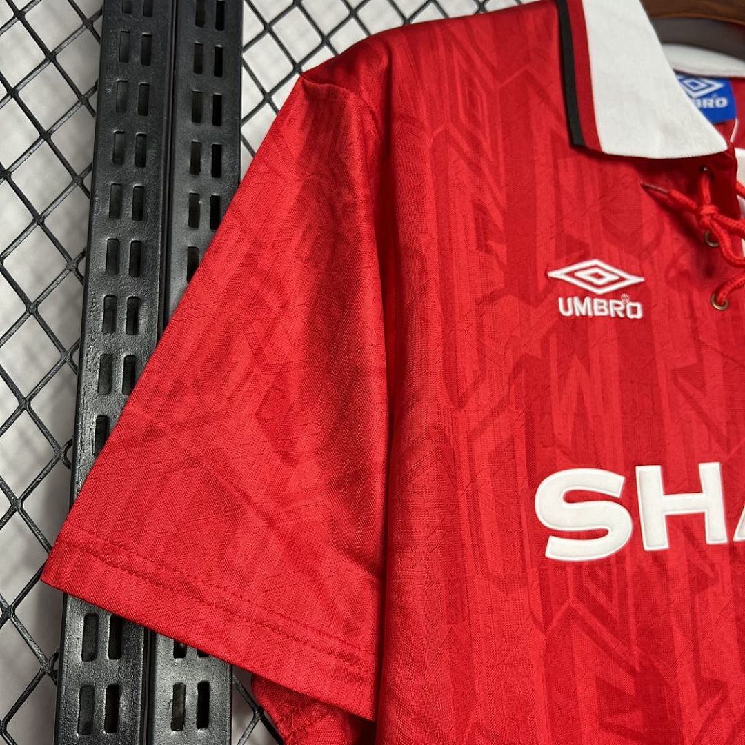 Manchester United Maillot Domicile Retro 1994 miniature 6