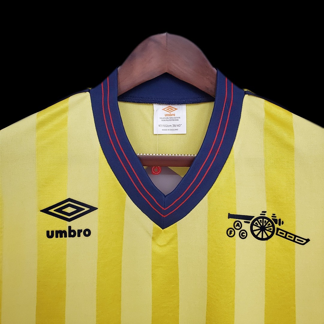 Arsenal Maillot Exterieur Retro 1983-1986 miniature 3