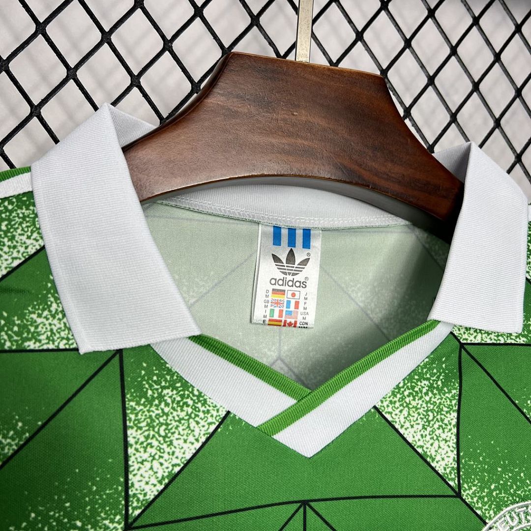 Allemagne Maillot Exterieur Manches Longues Retro 1990 miniature 3