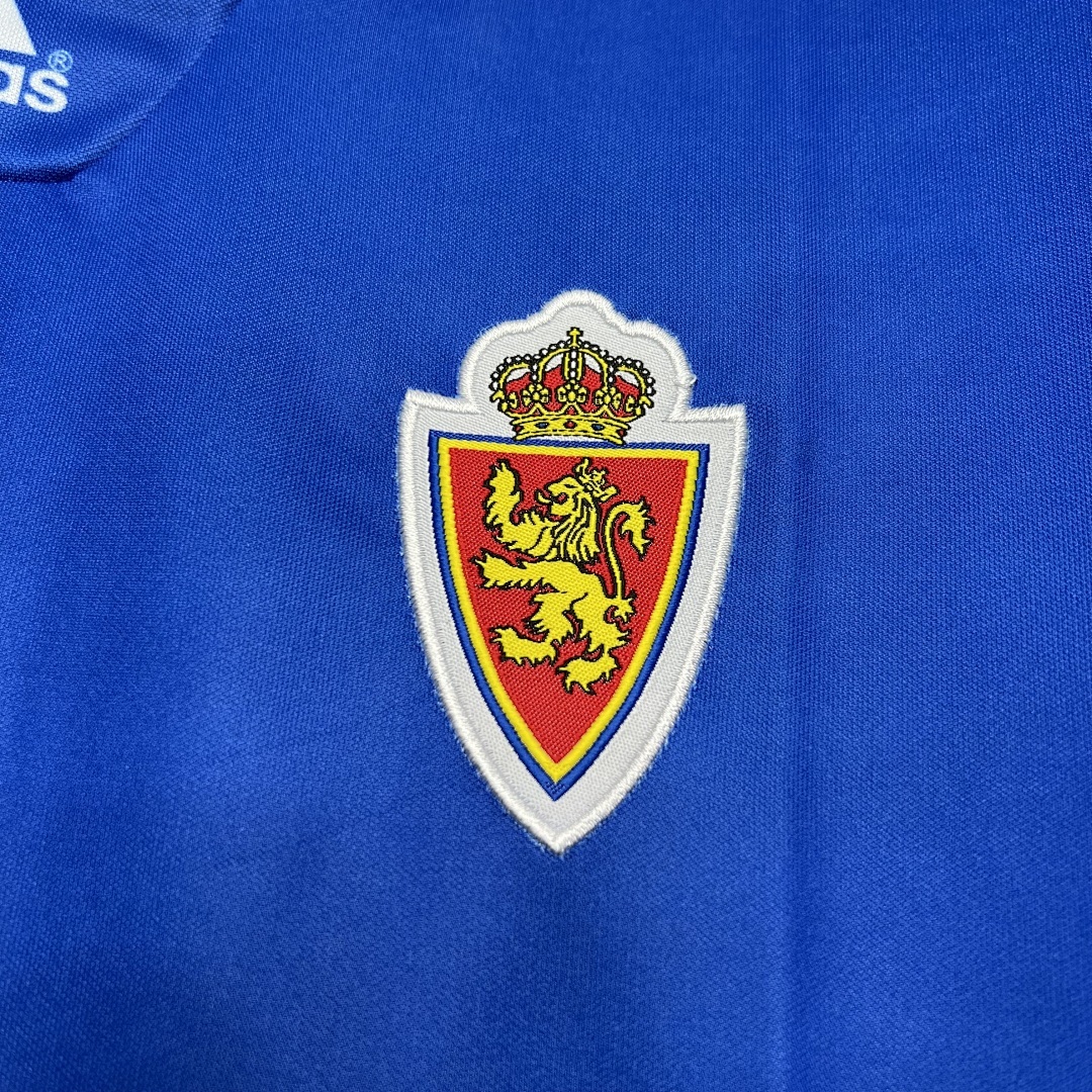 Real Zaragoza 199293 Maillot Exterieur Retro miniature 3
